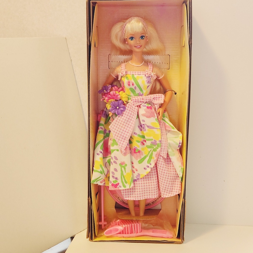 Mattel Spring Petals Barbie Avon Special Edition 1996 Vintage Doll 16746 NIB‎